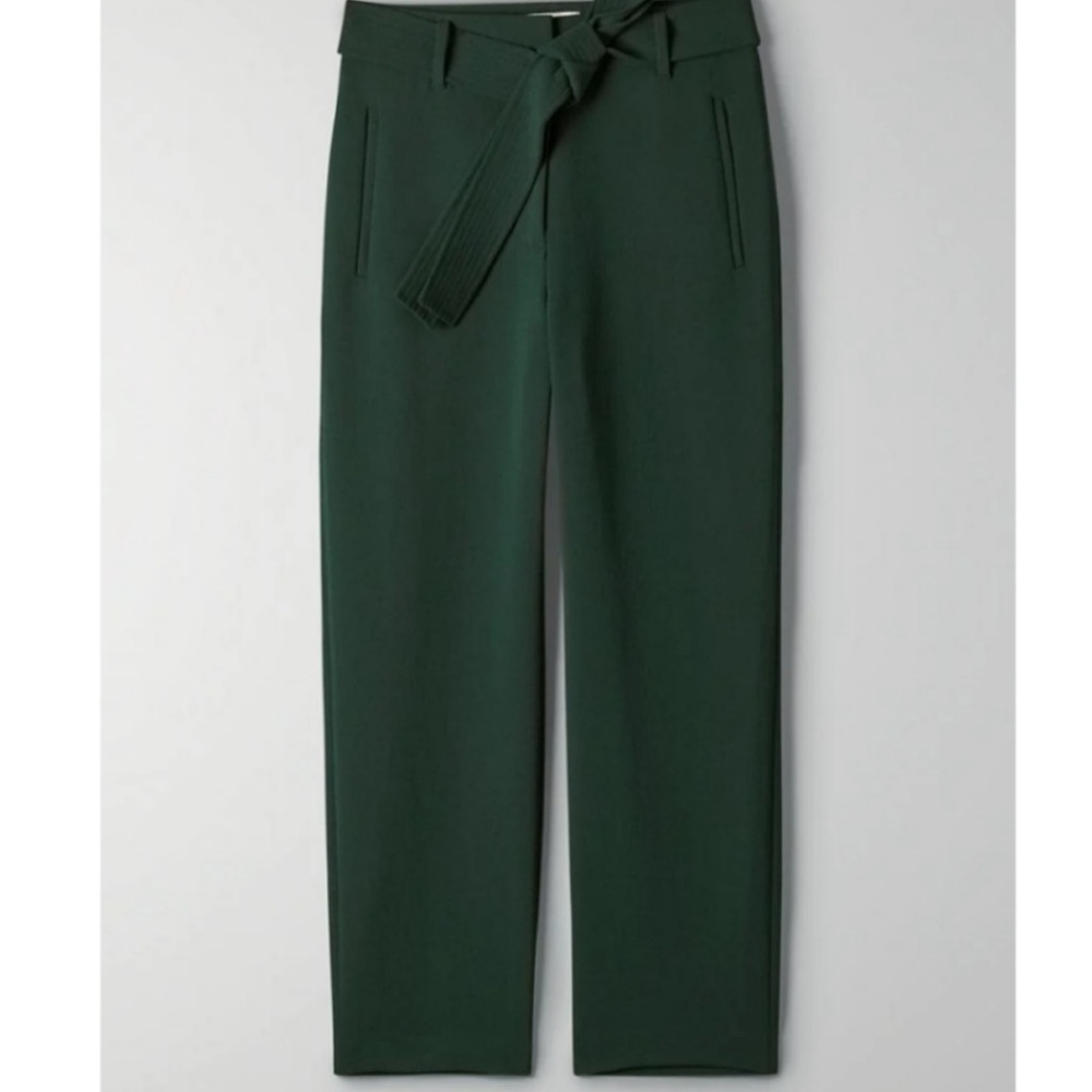 Aritzia Wilfred Tie Front Pant